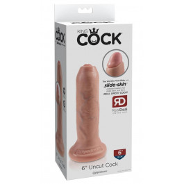   Pipedream Products Uncut Cock 6 "Flesh (603912750775)