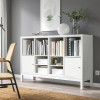 IKEA KALLAX Книжкова шафа біла 147x94 (395.529.10) - зображення 3