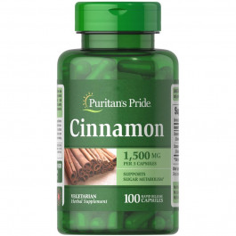   Puritan's Pride Cinnamon 500 mg 100 капс