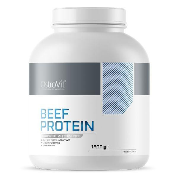 OstroVit Beef Protein 1800 g /60 servings/ Strawberry - зображення 1