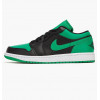 Nike Кросівки  1 Low Black/Green 553558-065 45 - зображення 1