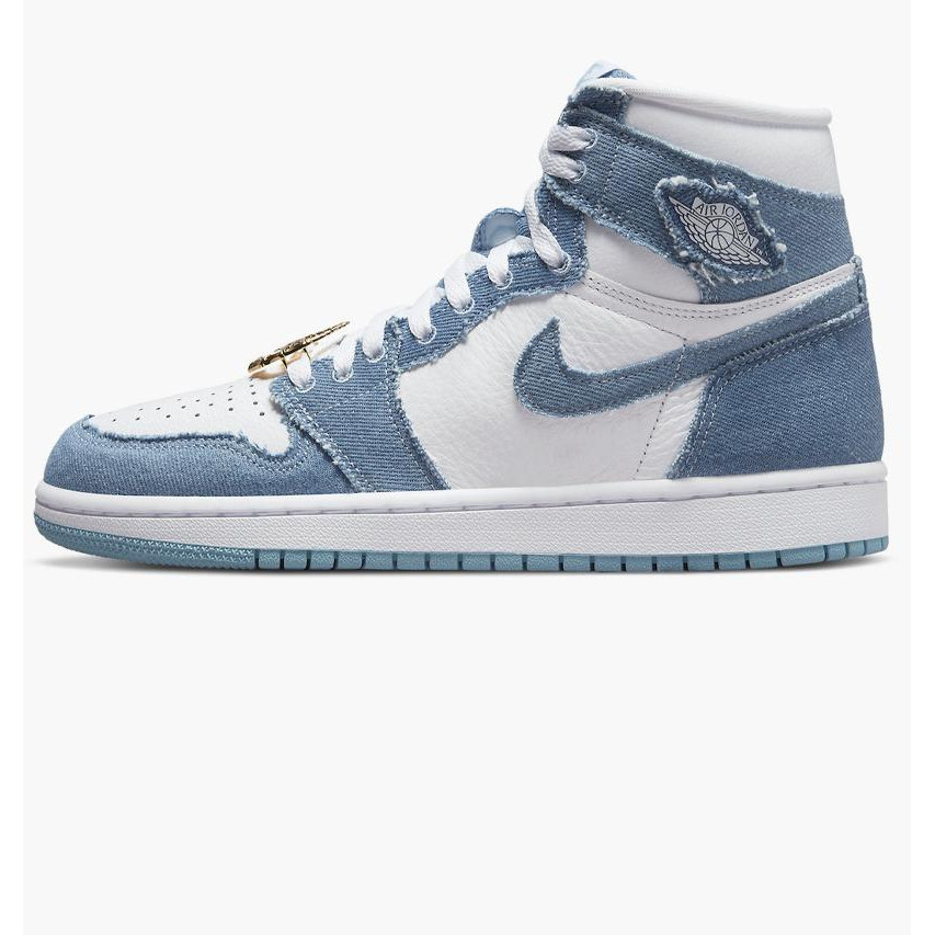 Nike Кросівки  1 High Og Denim Light Blue/White DM9036-104 44.5 - зображення 1