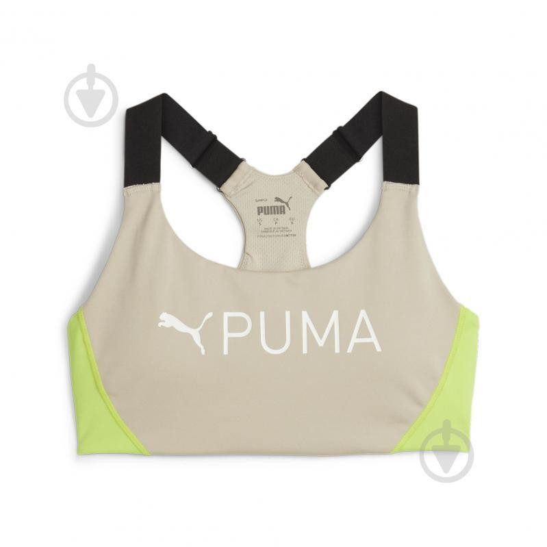 PUMA Бежевий жіночий топ  4KEEPS EVERSCULPT BRA 524785/90 - зображення 1