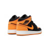 Nike Кросівки  1 Mid Vivid Black/Orange FJ4924-008 40 - зображення 2