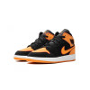 Nike Кросівки  1 Mid Vivid Black/Orange FJ4924-008 40 - зображення 6