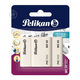   Pelikan Набір гумок  для олівця WS30 Cotton х 3 шт (606226)