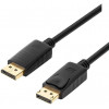 Prologix DisplayPort 1m Black (PR-DP-DP-P-03-30-1M) - зображення 1