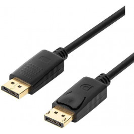   Prologix DisplayPort 1m Black (PR-DP-DP-P-03-30-1M)