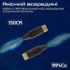 Promate HDMI to HDMI 1.5m Black (prolink4k60-150) - зображення 5