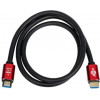 ATcom HDMI 3m Red/Black (24943) - зображення 1