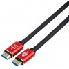 ATcom HDMI 3m Red/Black (24943) - зображення 2