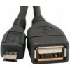 ATcom USB 2.0 Micro 5P to AF OTG 0.8m (16028) - зображення 2