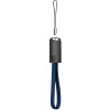 ColorWay Micro-USB Keychain Blue 0.22m (CW-CBUM022-BL) - зображення 1