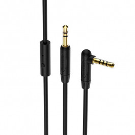   Borofone BL5 audio AUX 3.5mm - AUX 3,5mm 1m Black (BL5B)