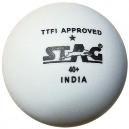 Stag Шарики для настольного тенниса  One Star White Ball 6 шт (TTBA-440.W)