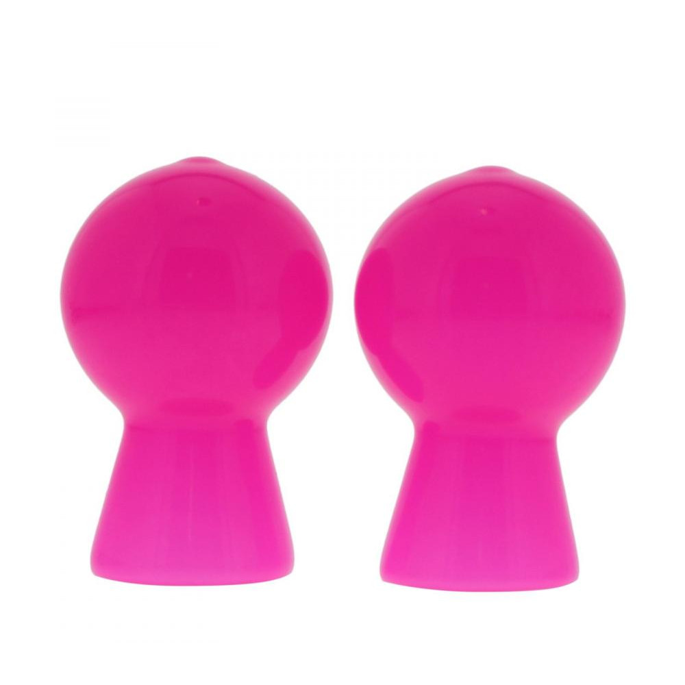 NMC NIPPLE SUCKER PAIR IN SHINY, PINK (T160010) - зображення 1