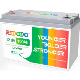   Redodo LiFePO4 12V 100Ah 1280W