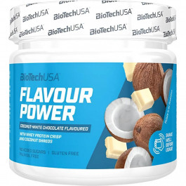   BiotechUSA Flavour Power 160 g /32 servings/ Coconut-White Chocolate