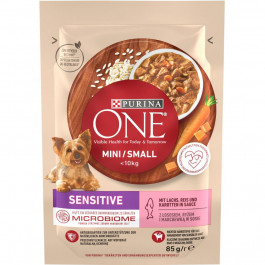   Purina One Mini Sensetive з лососем 85 г (8445290332530)