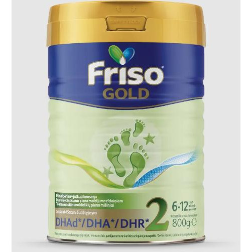 Friso Смесь сухая молочная Frisolac Gold 2 800 г - зображення 1