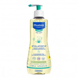   Mustela Очищающее масло для ванны  Stelatopia 500 мл (3504105034306)