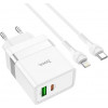 Hoco N21 Topspeed + USB Type-C to Lightning White - зображення 4