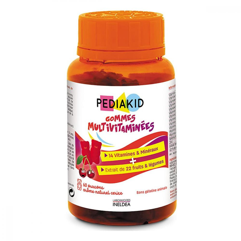 Pediakid Gommes Multivitaminees 60 шт - зображення 1