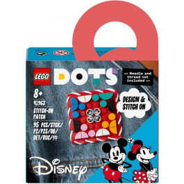   LEGO DOTS Нашивка Міккі Маус та Мінні Маус (41963)