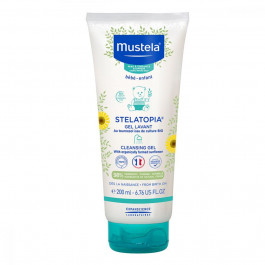   Mustela Гель  Stelatopia для сухой и атопической кожи 200 мл (3504105033637)