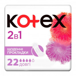   Kotex Щоденні прокладання  2in1 Extra Protect, 16 шт.