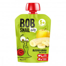   Bob Snail Пюре фруктовое Pouch Яблоко-Банан, 90 г