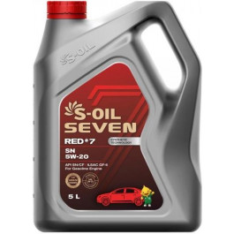   S-OIL SEVEN RED 7 SN 5W-20 5л