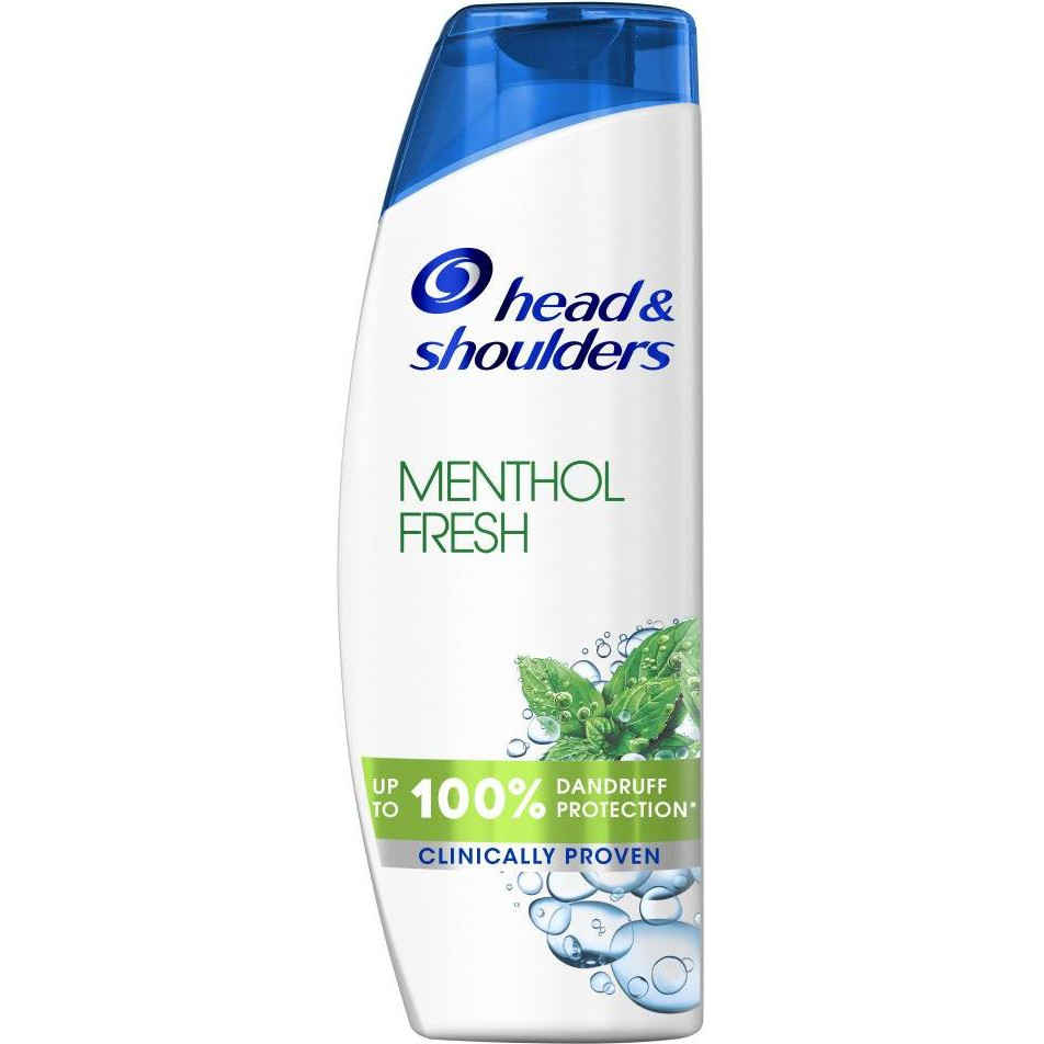 Head & Shoulders Шампунь для волосся проти лупи  Свіжість ментолу 400мл (5011321336094) - зображення 1