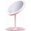 Xiaomi Дзеркало для макіяжу   Daylight Mirror HZJ001 USB pink - зображення 1