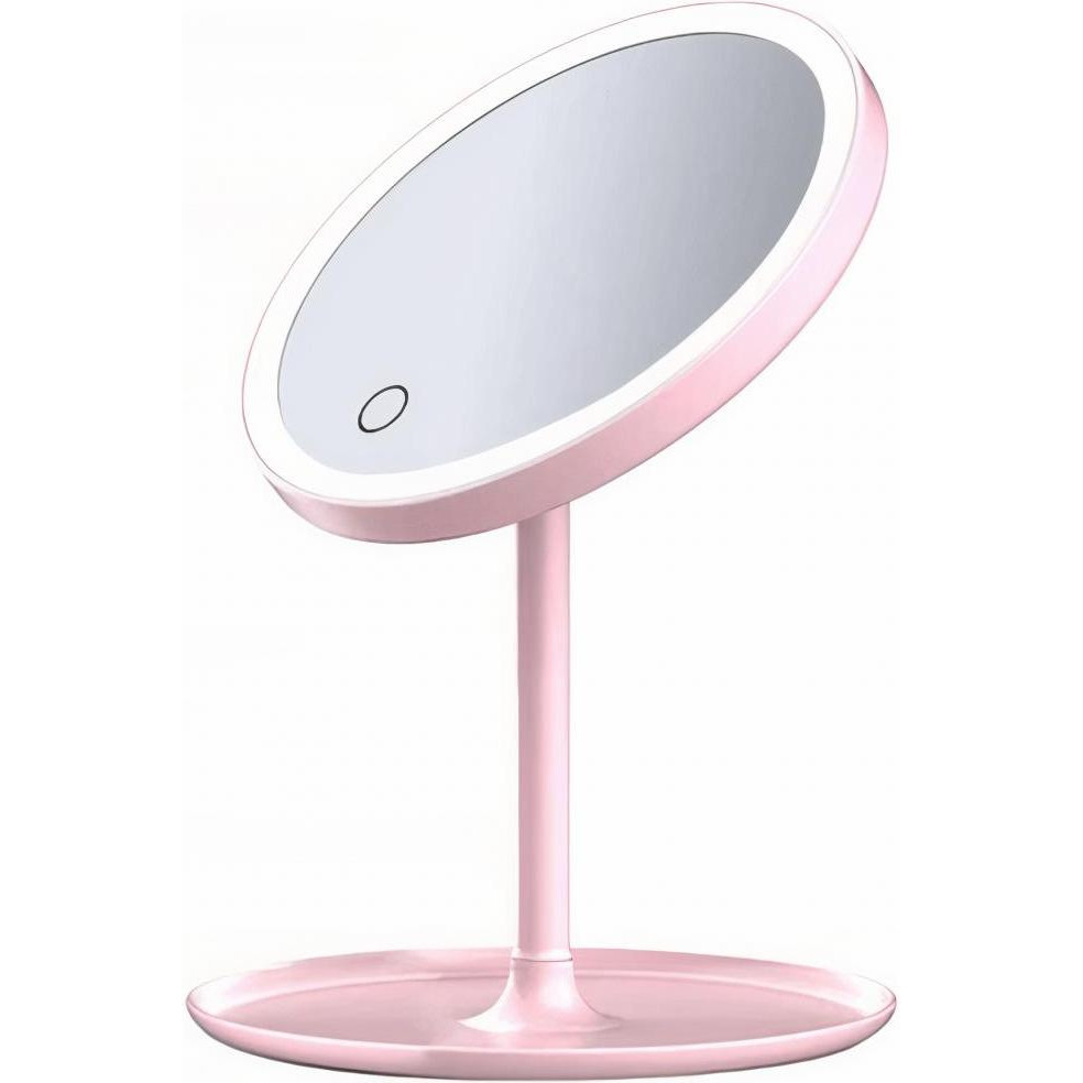 Xiaomi Дзеркало для макіяжу   Daylight Mirror HZJ001 USB pink - зображення 1