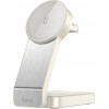 Hoco CQ3 Noble Folding 3-in-1 Magnetic Wireless White - зображення 4