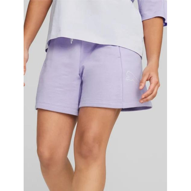 PUMA Спортивні шорти   Power Colorblock Shorts 67364025 XS Vivid Violet (4065453386329) - зображення 1