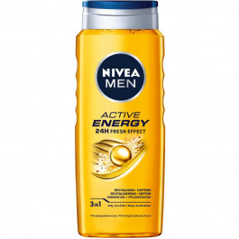   Nivea Гель для душа  Men Boost 3 в 1 для тела, лица и волос 500 мл (4005900824486)