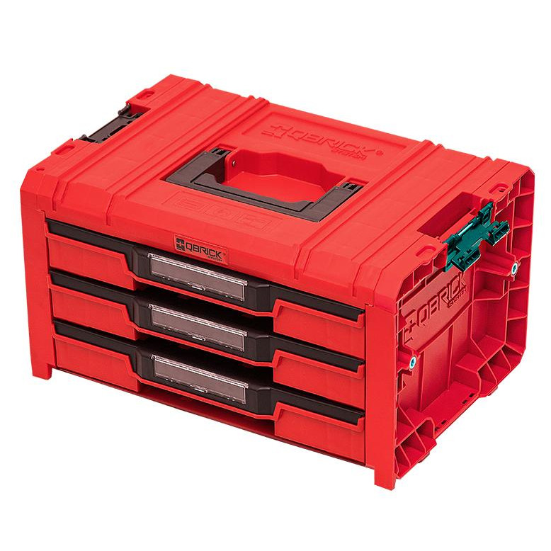 Qbrick System PRO Drawer 3 Toolbox 2.0 Expert RED (5901238257509) - зображення 1