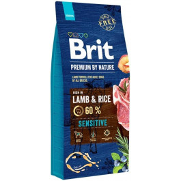   Brit Premium Sensitive Lamb and Rice 15 кг 170845/6642