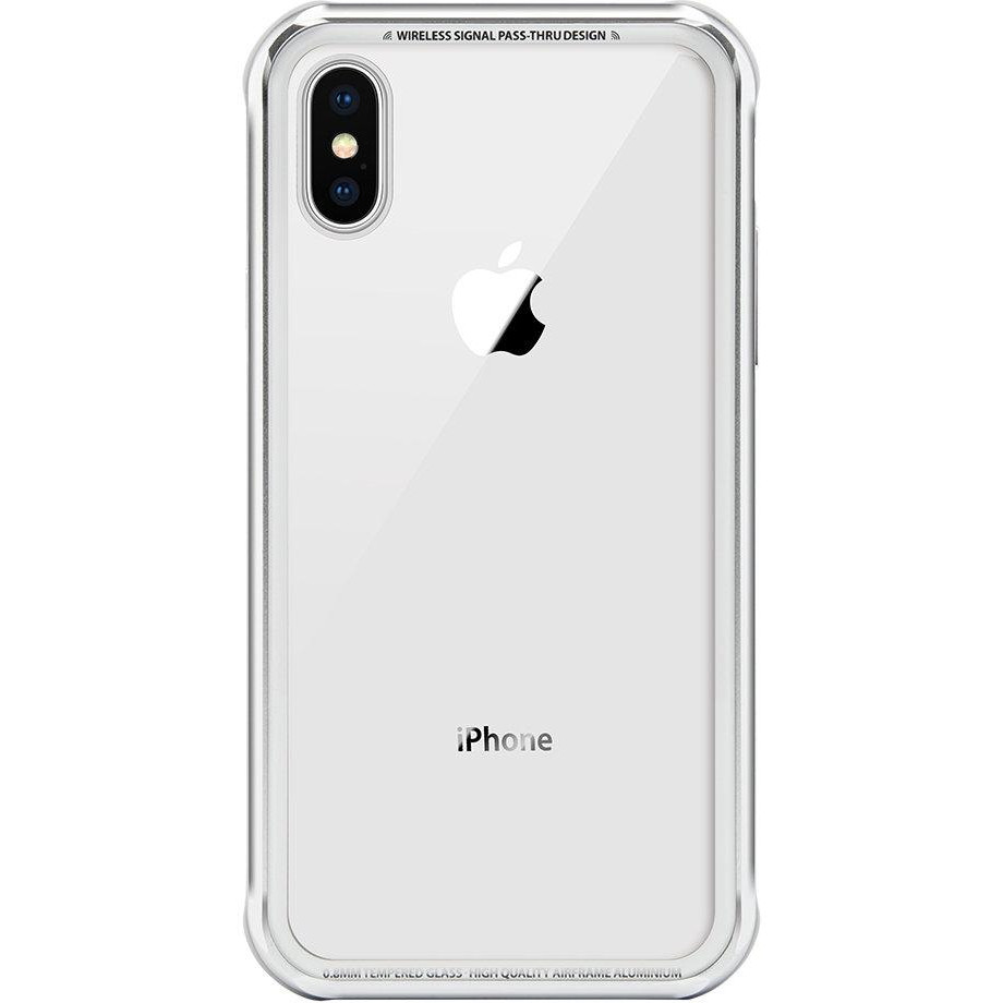 SwitchEasy iGlass Silver for iPhone Xs Max (GS-103-46-170-26) - зображення 1