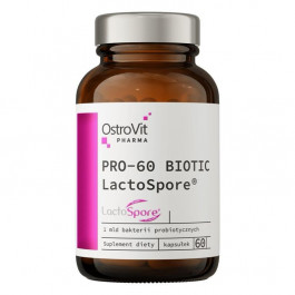   OstroVit Pro-60 Biotic LactoSpore 60 Capsules