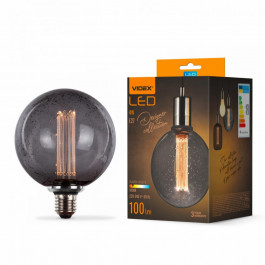   VIDEX LED Filament G125 4W 1800K E27 (VL-DI-G125FC1979S)