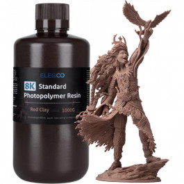   ELEGOO 8K Standard Resin, 1кг, Red Clay (50.103.0132)