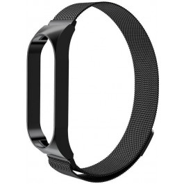   ArmorStandart Ремінець до фітнес браслета  Milanese Magnetic Band для Xiaomi Mi Band 7 Black (ARM67848)