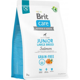   Brit Care Grain-free Junior Large Breed Salmon 3 кг (172200)