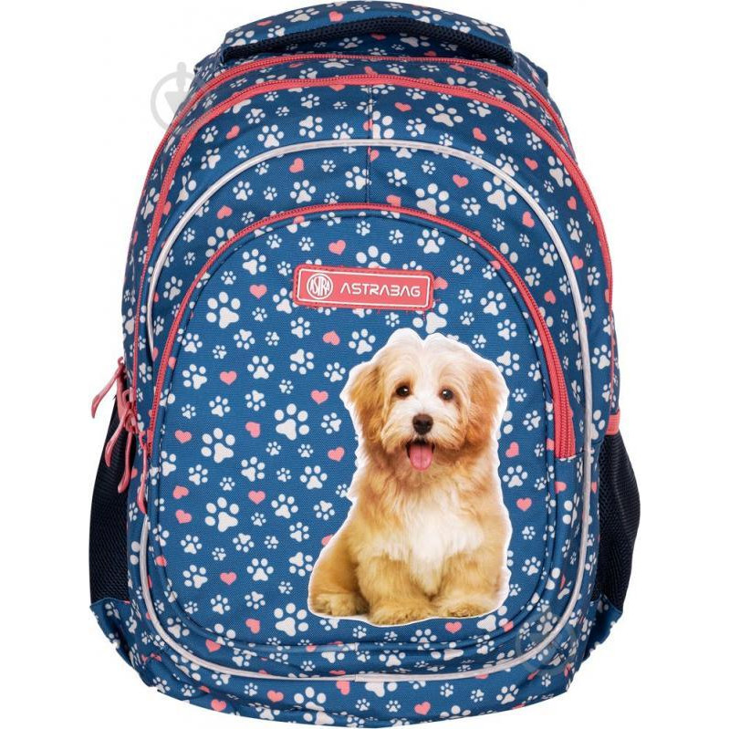 Astrabag Рюкзак  AB330 Cute puppy, синій - зображення 1