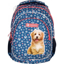   Astrabag Рюкзак  AB330 Cute puppy, синій