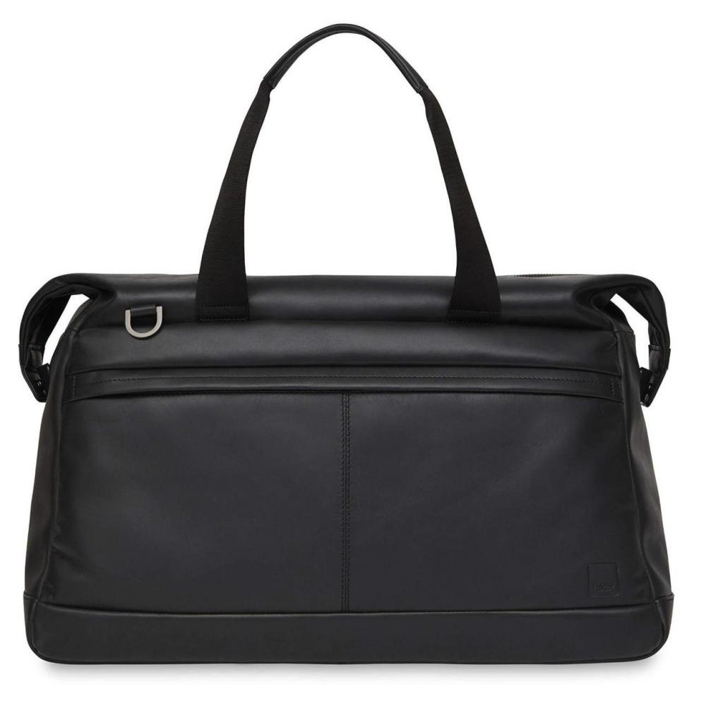 Knomo Шкіряна чоловіча сумка  London Barbican Milton Duffle/Tote 15"6 - Black - зображення 1