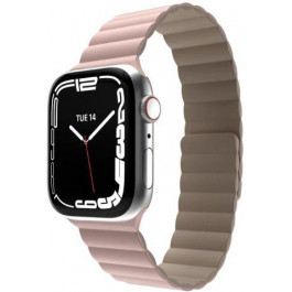   SwitchEasy Skin Silicone Magnetic Watch Band Pink для Apple Watch 42/44/45/49mm (MAW245078PK22)